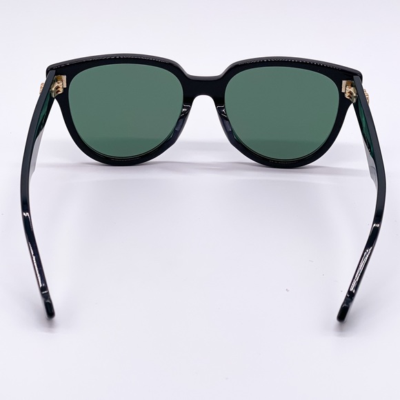 NEW GUCCI GG0960SA 001 BLACK GREEN WOMEN’S SUNGLASSES GUCCI - Picture 9 of 15